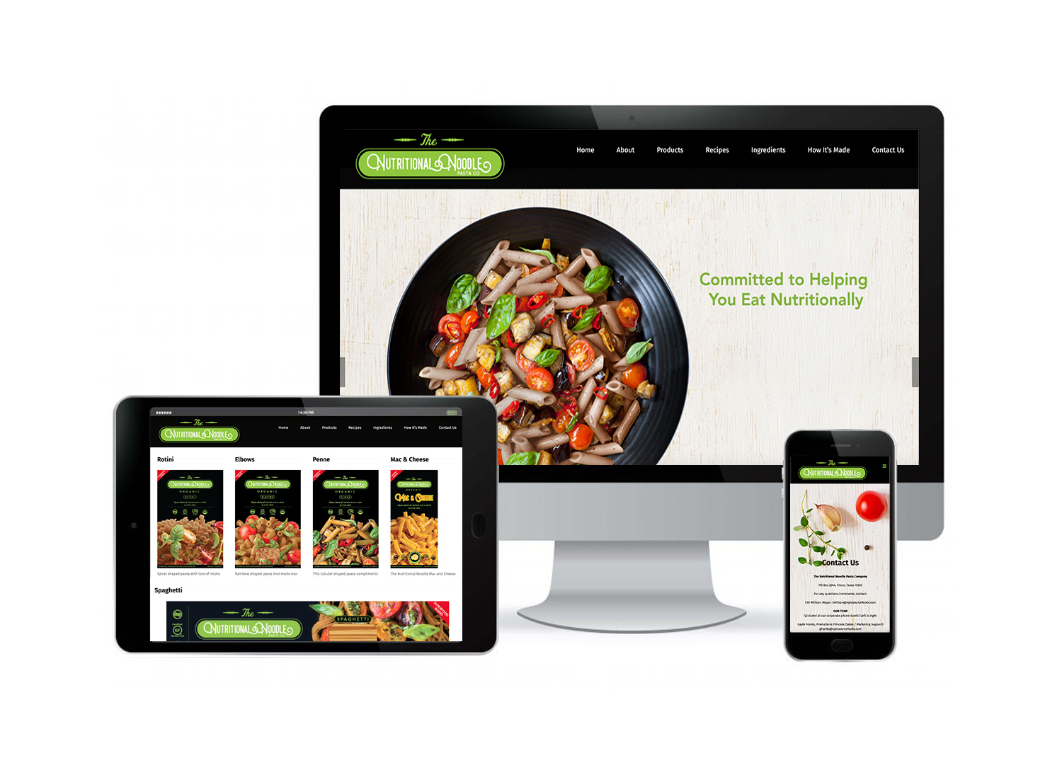 Nutritional Noodle Website