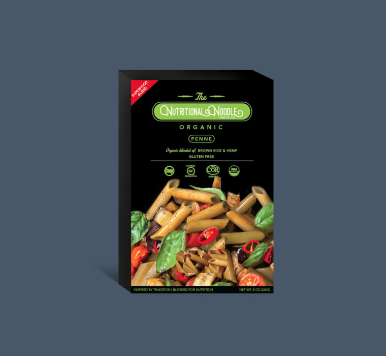 Nutritional noodle Package Design Penne